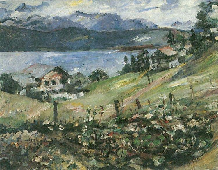 Lovis Corinth Walchensee, Gemusegarten China oil painting art